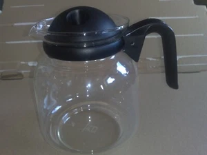 Schott Duran Kaffeemaschinen-Ersatzglas-Kanne, Deckel schwarz 1,5L. / 12Tassen - Bild 1 von 3
