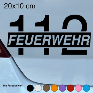Autoaufkleber Freiwillige Feuerwehr A420 - Bild 1 von 2