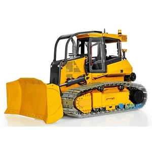 1:14 LESU Aoue-850K Metal Hydraulic Bulldozer Tracked Dozer Truck Assembled Cars - Picture 1 of 8