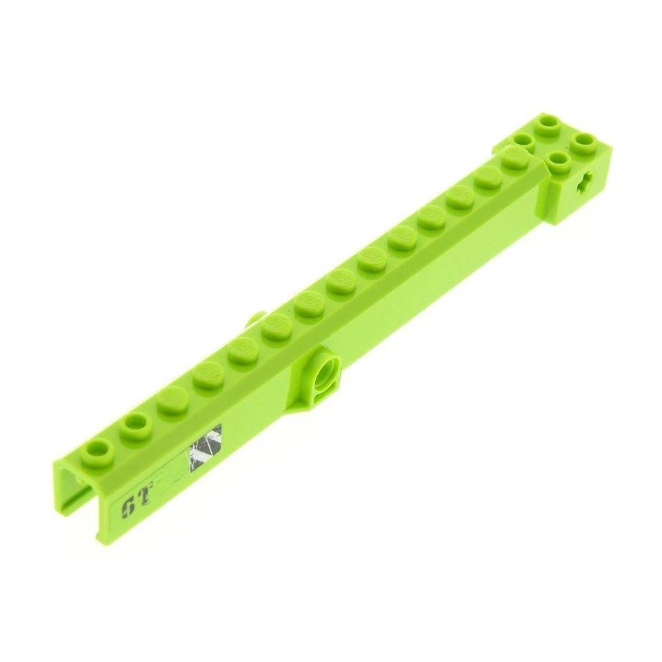 1X Lego brazo grúa 16L verde claro pegatina 6T pluma pasador agujeros 57779 Foto 1 de 1
