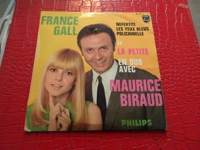 RARE " 45 TR FRANCE GALL / MAURICE BIRAUD - LA PETITE - 437.317 BE - Photo 1/3