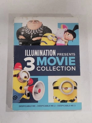 Minions DVDs 3 Movie Collection - Despicable Me 1, 2, & 3 - Gru, Minion DVD - Image 1 of 4