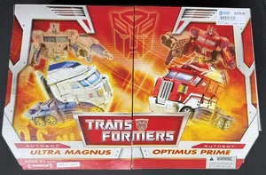 Transformers Classics Optimus Prime And Ultra Magnus Twin Pack - Complete Rare - Picture 1 of 7