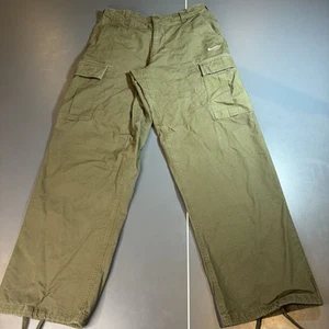 Pantaloni da skate Nike SB Kearny Cargo verde oliva vestibilità ampia 30x30 Medium DQ6289-222 - Foto 1 di 13