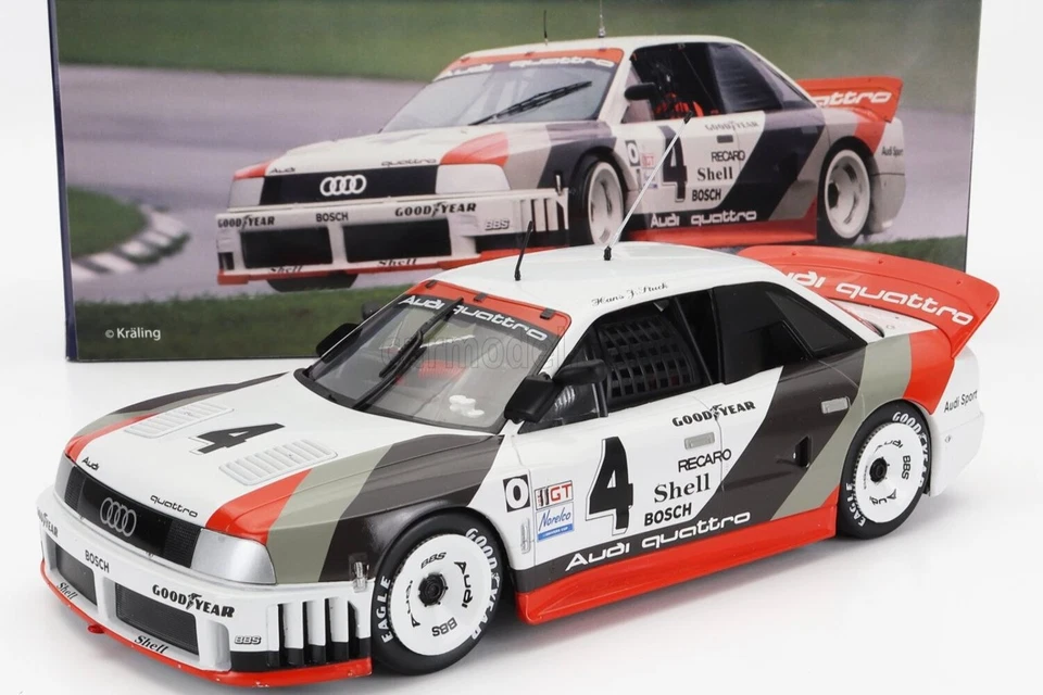 Werk83 Audi 90 Quattro Team Audisport No 4 победитель IMSA Laguna Seca 1989 1:18 - Изображение 1 из 1