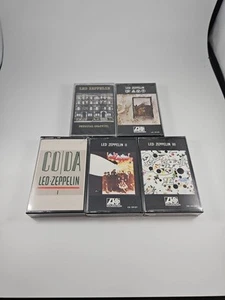 Led Zeppelin Cassette Sealed Lot I II III IV Physical Graffiti Coda - Picture 1 of 24