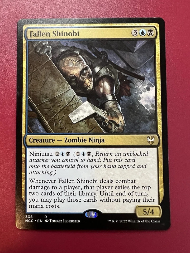 *** Fallen Shinobi *** Commander: Streets of New Capenna NM MTG English - Image 1 of 1
