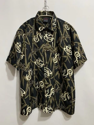 FUBU Rare Vintage Shirt Button Up Japan Dragon Size: L Men’s - Image 1 of 4