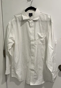 Jos. A Bank 171/2 35 white long sleeve shirt XL button down shirt - Picture 1 of 8