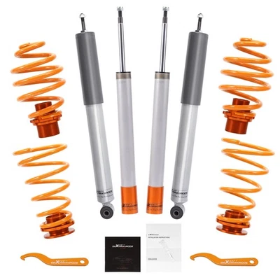 MAXPEEDINGRODS Kit Suspension Combine Fileté for BMW Série 3 E30 1982-1991 316i 318i 320i