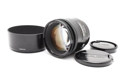 Incl. Customs Minolta AF 85mm F/1.4 interchangeable lens for Sony A-mount #CMR2 - Image 1 of 4