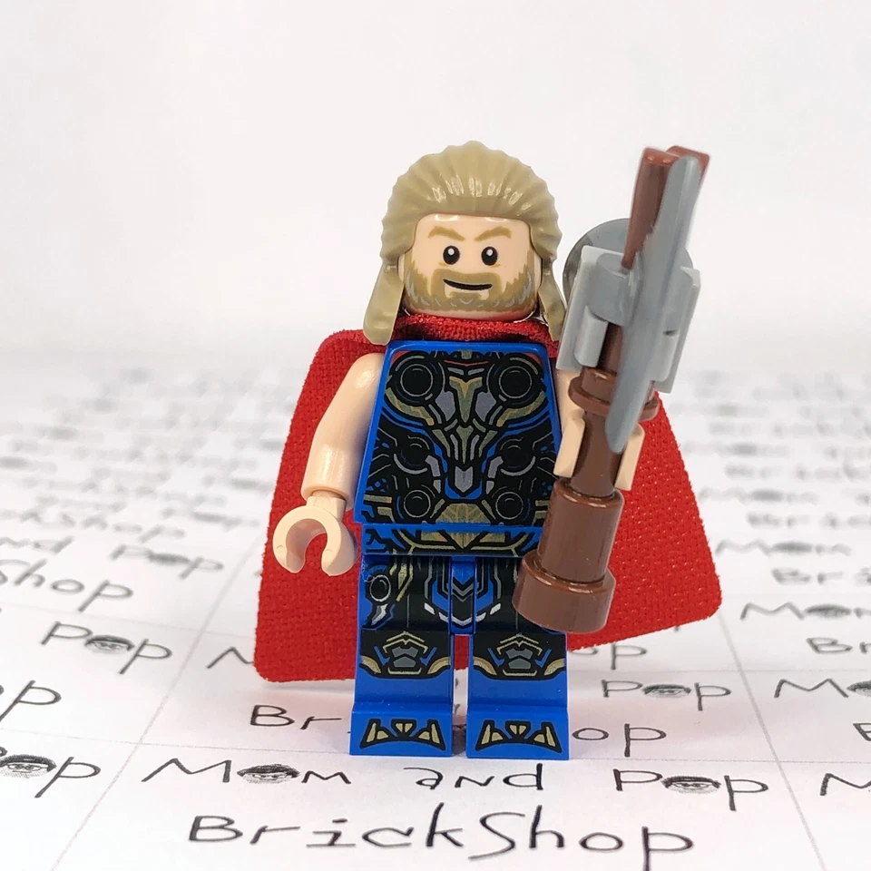 LEGO Marvel Super Heroes Minifigure Thor - Blue Suit sh811
