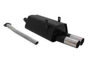Novus scarico sportivo per BMW Serie 3 E36 320/323 2x76 mm design RL - Foto 1 di 1
