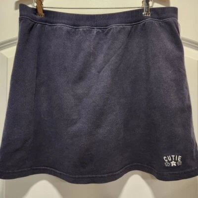 TOTAL NIÑA AZUL ALGODÓN SKORT NIÑA TALLA 13 1/2 Foto 1 de 4