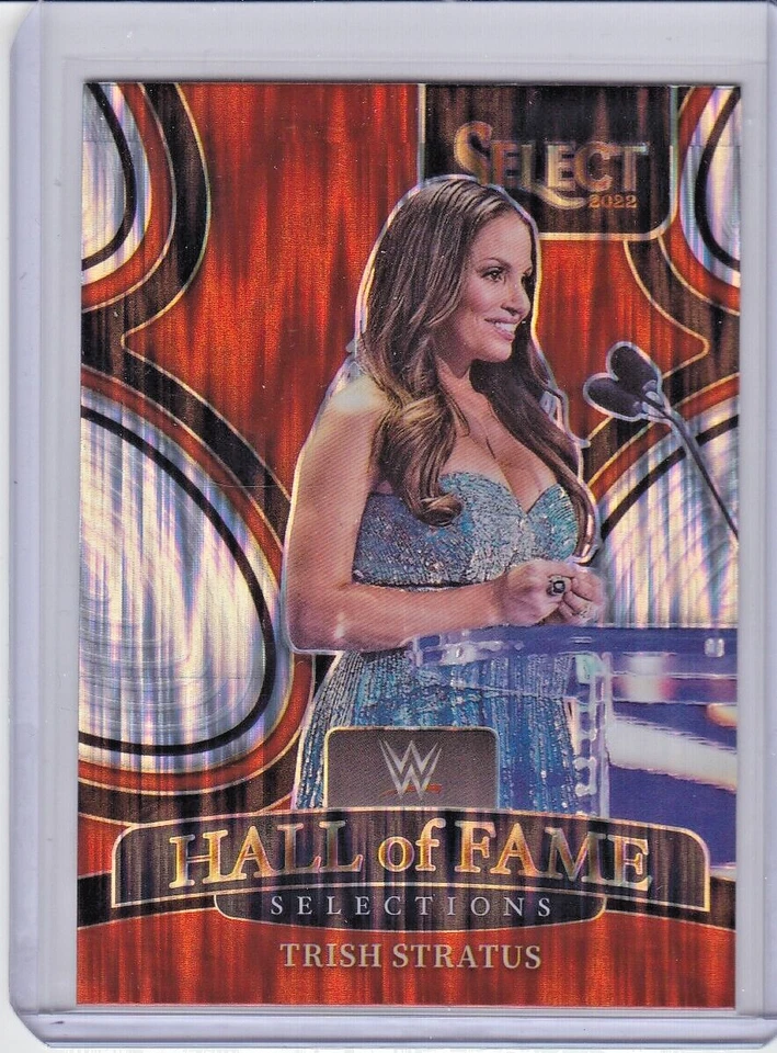 TRISH STRATUS (SILVER FLASH PRIZM)(HALL OF FAME INSERT 5) 2022 WWE Panini Select - Image 1 of 1
