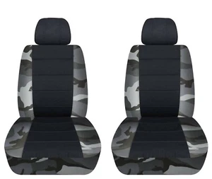 Fundas de asiento para camioneta SUV se adaptan a Ford Explorer 2017 camuflaje alpino inserto negro ABF - Imagen 1 de 1
