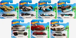 2021 Hot Wheels - HW Green Speed Full Set Cybertruck Porsche Nissan - Short Card - Picture 1 of 1