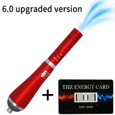 Quantum Therapy TERAHERTZ THZ Wand Blower with Pocket Negative Ion ENERGY Card