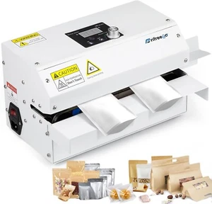 Sellador térmico automático continuo de bolsas Frifreego GLF-100 grado comercial - Imagen 1 de 7