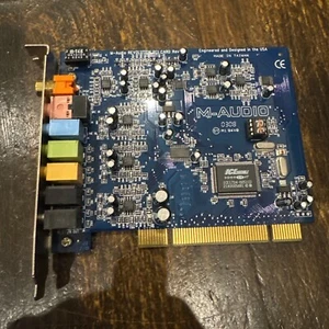 1pc Used M-AUDIO Revolution PCI 7.1 Sound Card Voice Card - Picture 1 of 2