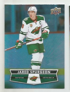 2021-22 TIM HORTONS #46 JARED SPURGEON MINNESOTA WILD BASE CARD