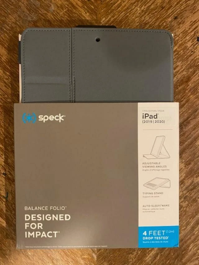 Speck Balance Folio Case 7th Generation 2019 for Apple iPad 10.2"