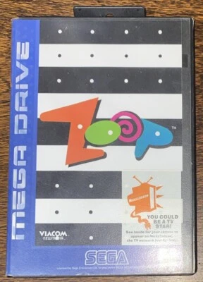 Vintage SEGA Mega Drive Zoop CIB Tested And Working. - Image 1 of 4
