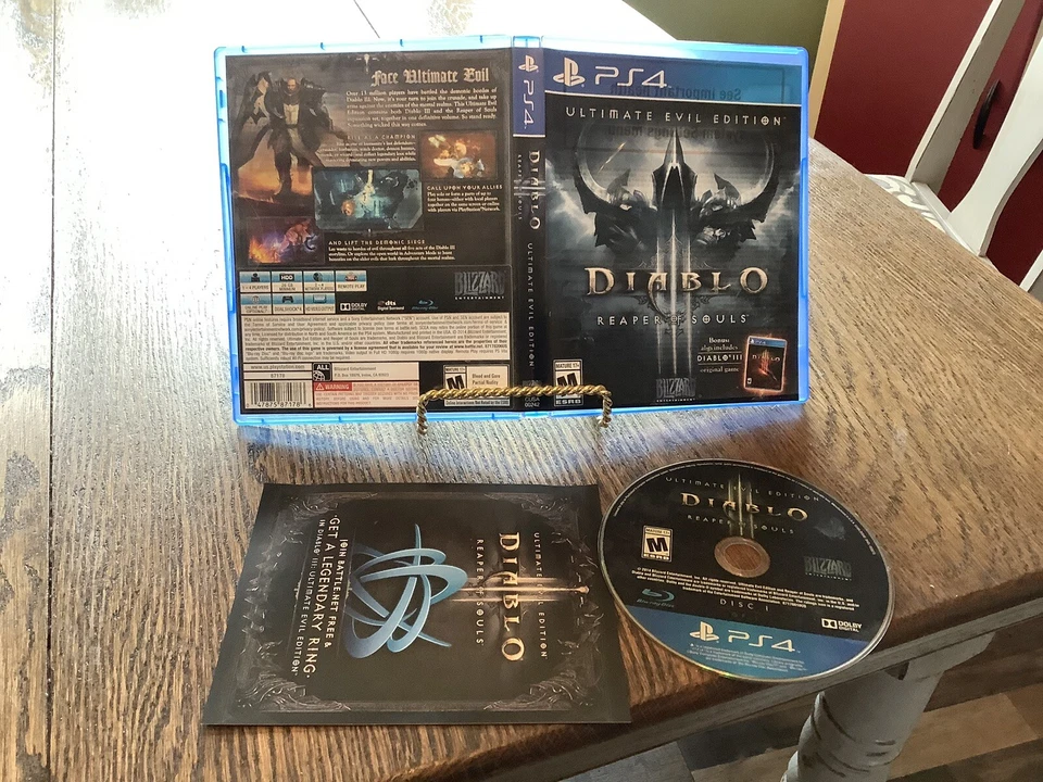 Diablo III: Ultimate Evil Edition Playstation 4, 2014 Used PS4 Free USA Shipping - Image 1 of 1