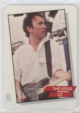 1985 AGI Rock Star Concert Cards The Edge U2 #57 0ad