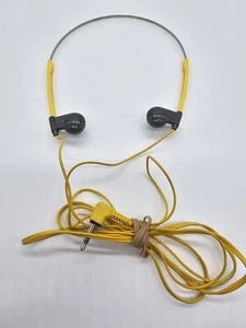 Sony MDR-W10 Yellow Sports Dynamic Stereo Headphones - Picture 1 of 5