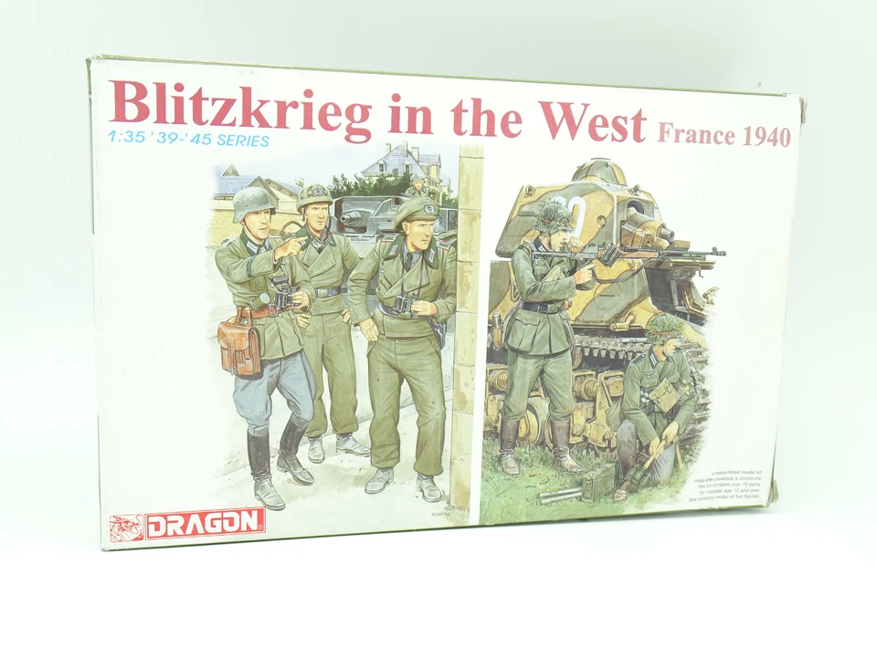 Dragon Modello 1/35 Militare Esercito - Blitzkrieg In Occidente Francia 1940 - Immagine 1 di 1