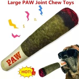 Large PAW Joint Chew Toys Design Pet Teeth Squeaky Plush Toy For Dog US - Picture 1 of 14