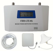 Kit ripetitore amplificatore booster segnale antenna GSM DCS 4G FDD-LTE