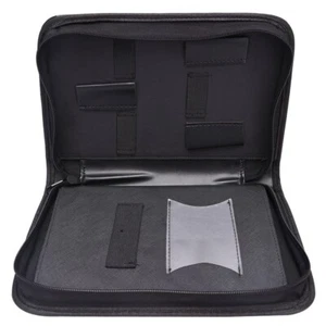 Hairdressing Hair Comb Clip Holster Portable Zipper Pouch Hairdresser - Picture 1 of 10