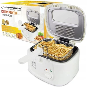 Fritteuse ohne Öl Frühlingsrolle 1800W Fritteuse für Pommes Fleisch Pilze 2,5L - Bild 1 von 5