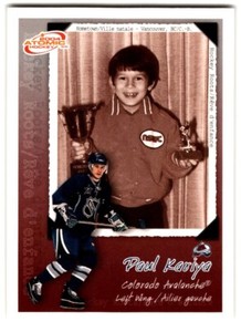 2003-04 Pacific McDonald's Hockey Roots Paul Kariya #5 Colorado Avalanche