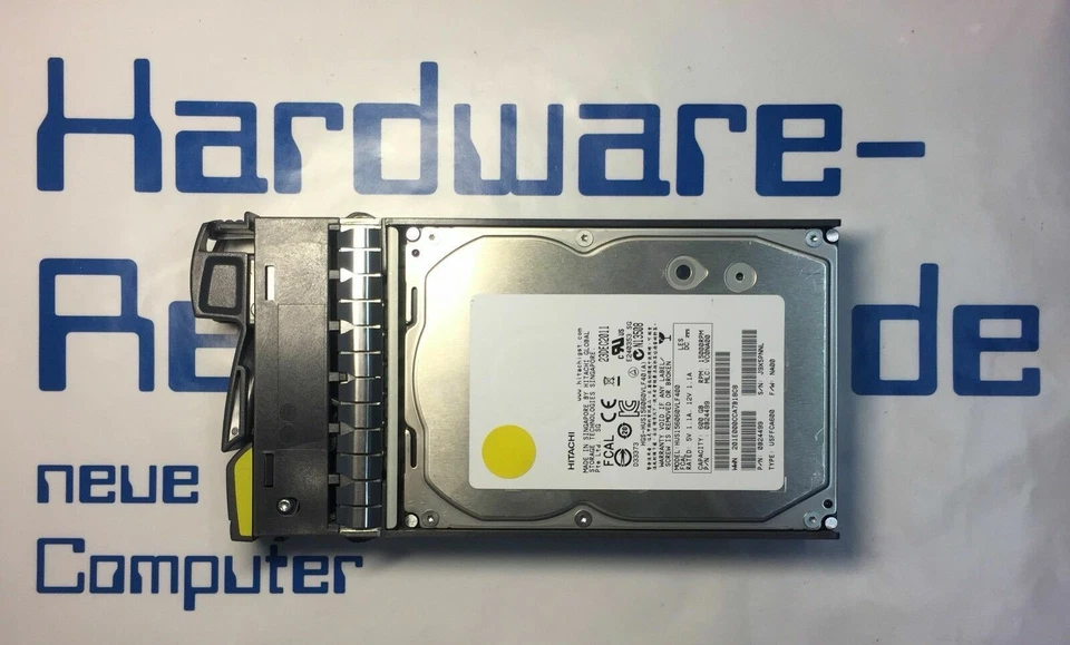 NetApp 600GB 4Gb/s Fibre Channel 64MB 15k HUS156060VLF400 SP-292A-R5 3,5" HDD - Bild 1 von 1