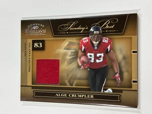 Donruss Classics Sundays Best Jerseys 2006 Alge Crumpler/250 Falcons - Imagen 1 de 2