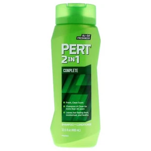 Pert Plus 2 in 1 Shampoo & Conditioner Normal Hair Complete Clean 13.5 Oz 2 Pack - Picture 1 of 2