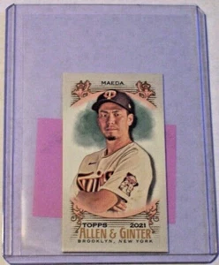 2021 Topps Allen & Ginter A&G Back Mini Parallel Kenta Maeda #309 Twins Dodgers - Picture 1 of 1