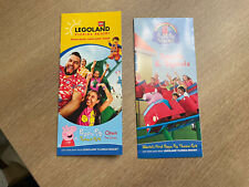 2022 LEGOLAND FLORIDA RESORT Theme Parks & Hotel + Bonus Peppa Pig Brochures