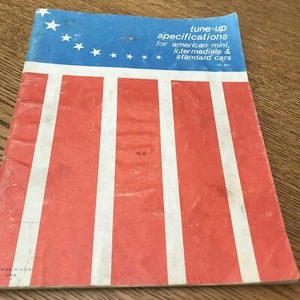 VINTAGE DIXSON  TUNE UP SPECIFICATIONS FOR AMERICAN MINI & STANDARD CARS - Picture 1 of 7