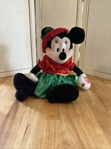 Peluche animado de cuento de Navidad Minnie Mouse "Here We Come A-Caroling" Disney - Imagen 1 de 12