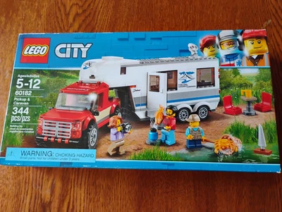 LEGO 60182 CITY ~Pickup & Caravan~ SEALED Good Box Retired Set 344 Pieces - Image 1 of 4