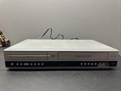 Philips DVP3340V DVD VCR Combo Hi-Fi VHS Player No Remote Tested Works - Image 1 of 4