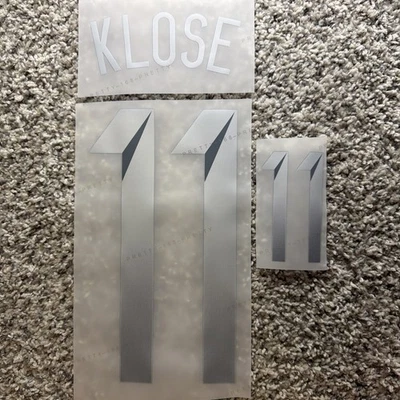 Copa Mundial de Brasil 2014 Alemania Klose Visitante Fútbol Conjunto con Nombre Camiseta Número Nombre Foto 1 de 4