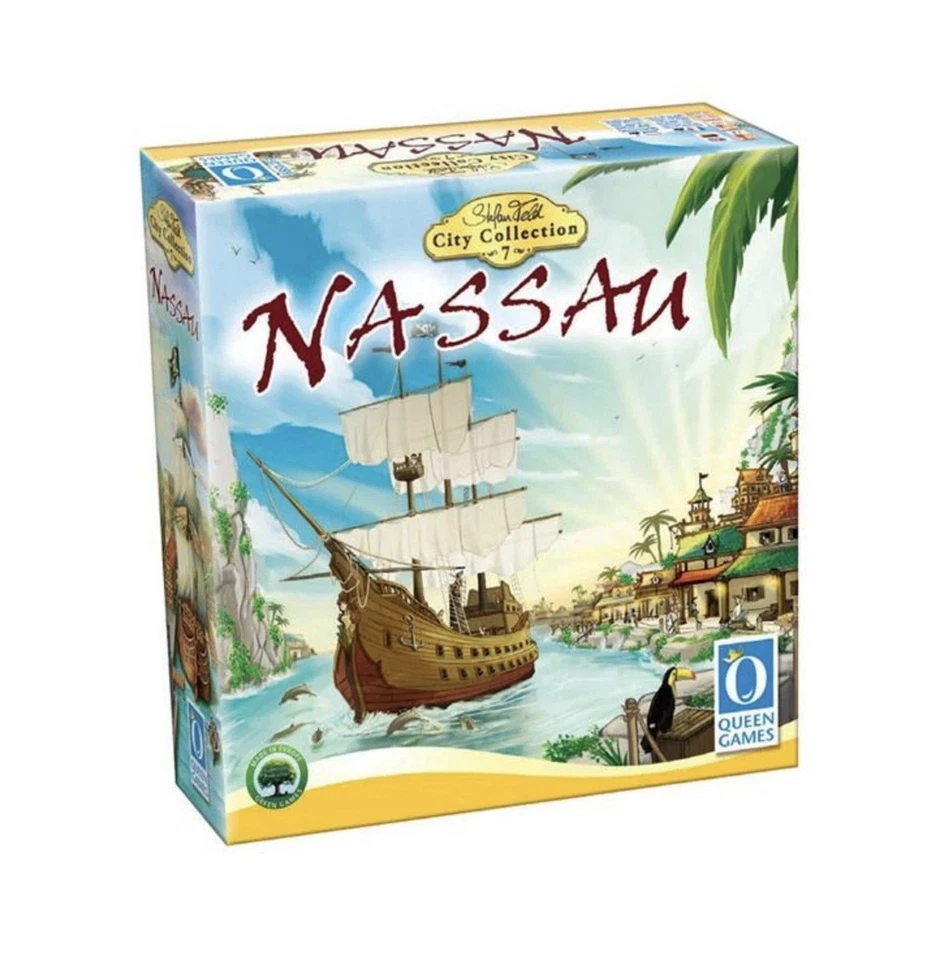 TOTALMENTE NUEVO Stefan Feld City Collection 7: Nassau Classic Edition Queen Games Foto 1 de 1