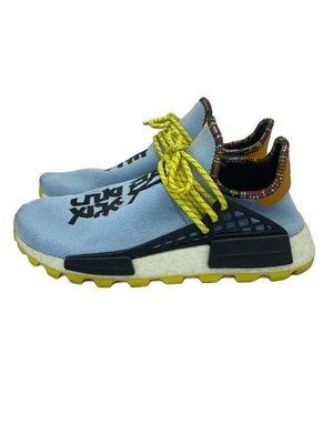 Men 9.0US Adidas Pw Solar Hu Nmd/Pharrell Williams Human/Blu - Image 1 of 4
