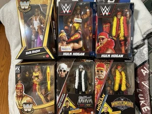 LOTE de 6 figuras diferentes de Hulk Hogan de 7" de la WWE Elite Hulkster NUEVA WWF WCW figura - Imagen 1 de 13