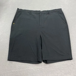 Caterpillar Shorts Mens 40 Black Stretch Canvas Utility Work Outdoors - Picture 1 of 15
